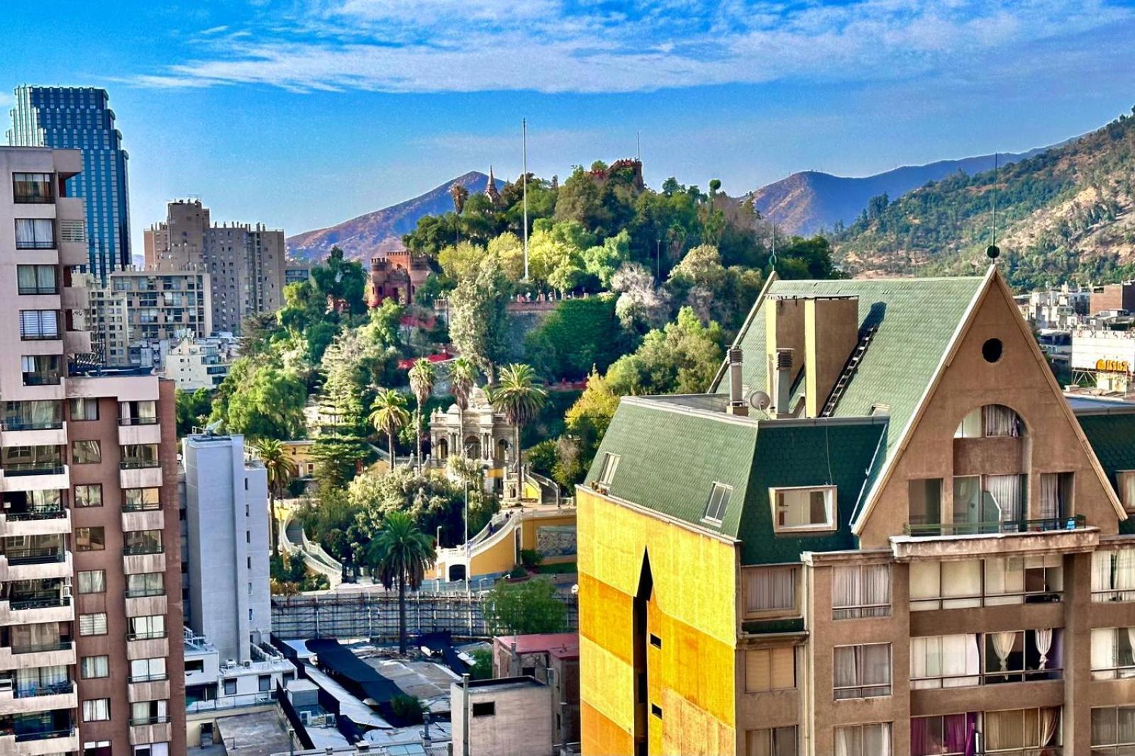 Acogedor Apartamento En Centro De Santiago. Ngoại thất bức ảnh
