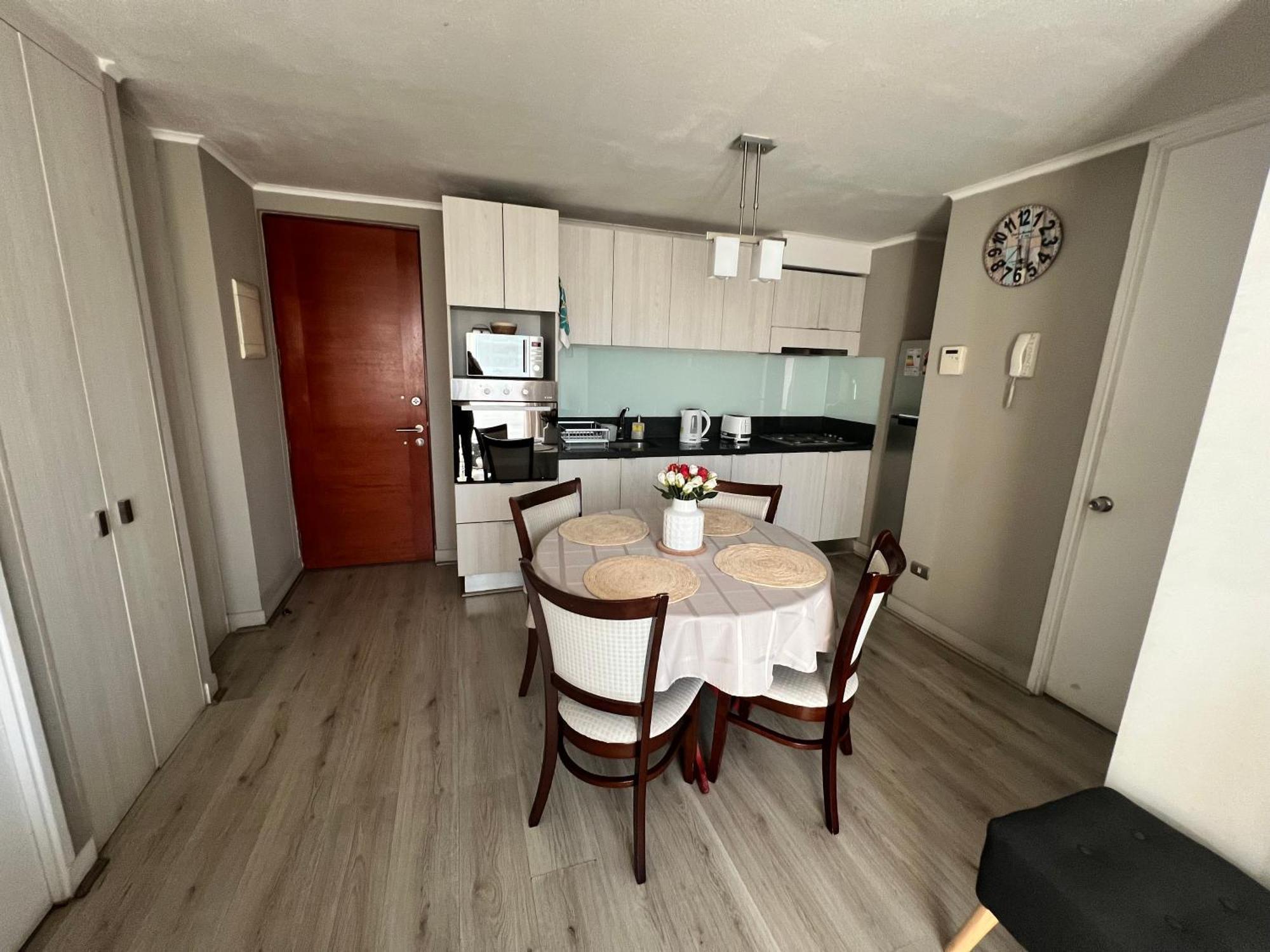 Acogedor Apartamento En Centro De Santiago. Ngoại thất bức ảnh